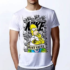 camiseta-homer-nike-1.jpeg Camiseta Unisex Homer Simpson Nike
