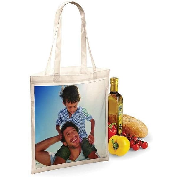 Bolsa asas natural personalizada con fotos 1 cara