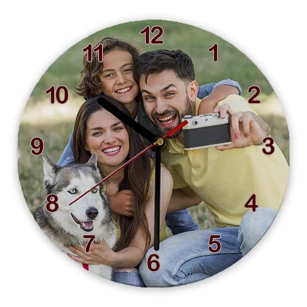 reloj-madera-personalizado-20.jpeg Reloj personalizado con fotos de madera redondo 20cm