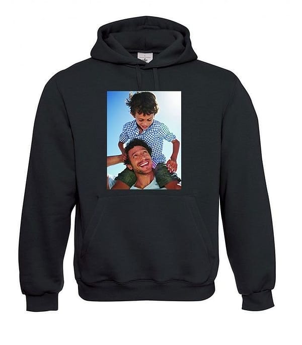 1558-Sudadera-personalizada-negra-1.jpg Sudadera personalizada con fotos Colores con capucha 1cara